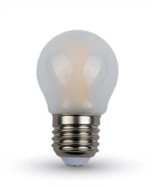 Bec LED filament 4W E27 G45 mat