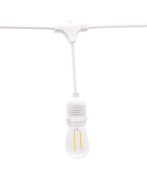 Ghirlanda Exterior Suspendata cu Socluri - Becuri neincluse