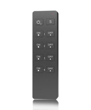 Dimare telecomanda 4 Zones Monocrom RF 2,4G RU4