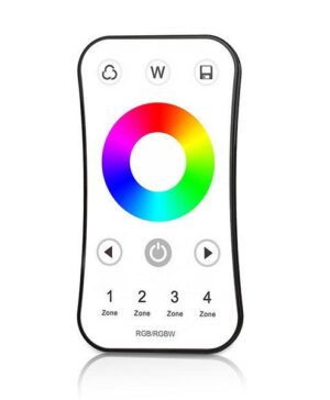 Telecomanda Controller banda LED RGB+ corp Alb