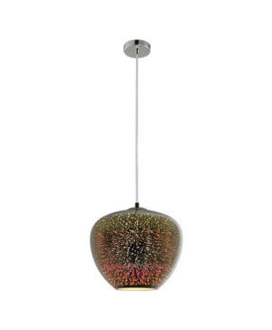 3D Sticla Suspendat D290 Crom Artificii