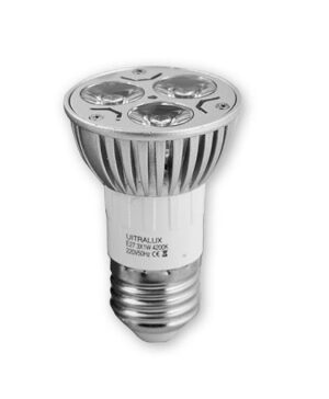 Spot Led 3X1W Non-Dimabil E27 4200K Lumina Neutra